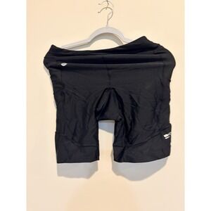 Zoot Men's Cycling Compression Padded Black Shorts Black  Size Large Nice